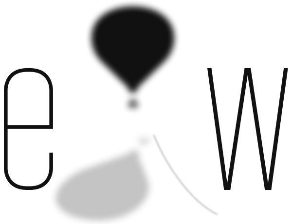 E&W Logo - Black